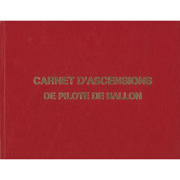 Carnet de Vol - Pilote de Ballon