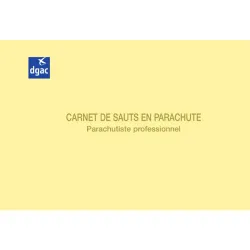 Carnet de sauts en parachute