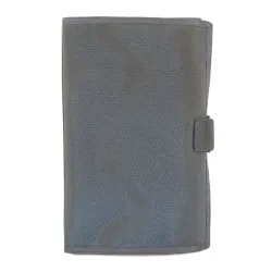 Three-Panel Document 3 Holder Navy Blue for airplane pilots | BAYO