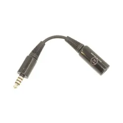 Adaptateur casque hélico Nato US femelle vers Nato UK male Pilot Communications - 1