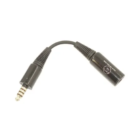 Adaptateur casque hélico Nato US femelle vers Nato UK male Pilot Communications - 1