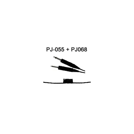Coiled Cord PJ055+PJ068 for H10-60 for airplane pilots | BAYO