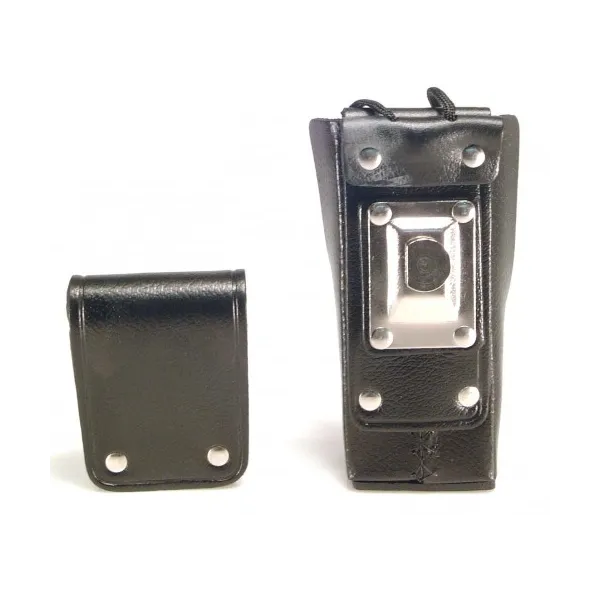 Leather Case with Swivel Metal Clip and Plastic Window for airplane pilots | BAYO