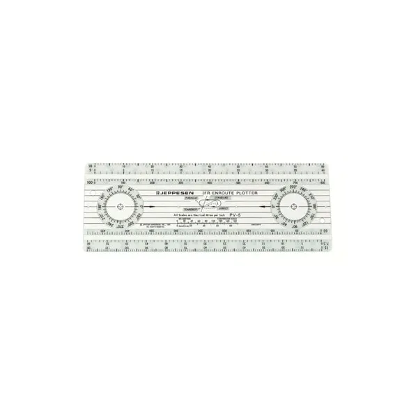 IFR PV-5 Navigation Ruler for airplane pilots | BAYO