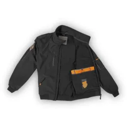 Design 4 Pilots Blouson coupe-vent noir
