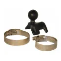 Base Avec Boule Standard B - Fixation Collier Tube De 2 A 8,5 Cm De Diametre RAM Mounts - 1