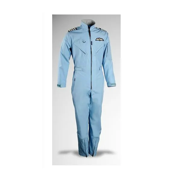 Sky blue adult flight suit S011 for airplane pilots | BAYO