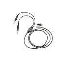 Replacement cable for a mono headset with dual jack for airplane pilots | BAYO