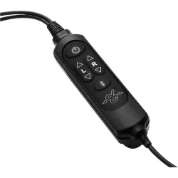 Casque David Clark DC ONE-X : double jacks aviation - actif ENC Hybrid technology - câble droit