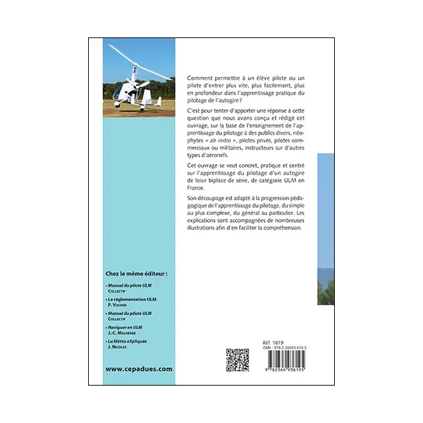 Piloter un Autogire - Jean-Marc Lezcano, Laure Peytavin