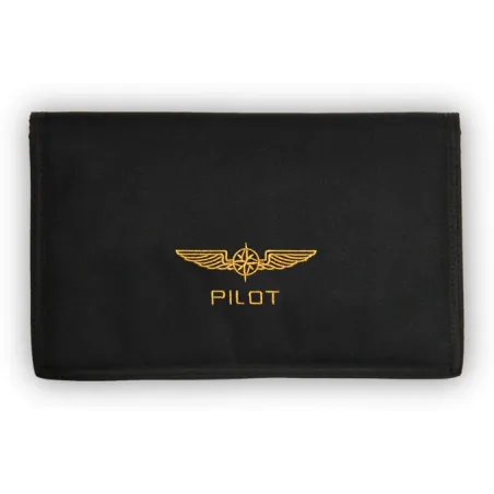 Flight Document Holder BLACK or BLUE for airplane pilots | BAYO