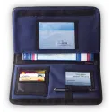Flight Document Holder BLACK or BLUE for airplane pilots | BAYO