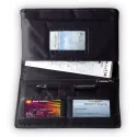 Small Document Holder Black or Blue for airplane pilots | BAYO