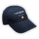 Pilot cap blue microfiber - DESIGN 4 PILOTS for airplane pilots | BAYO