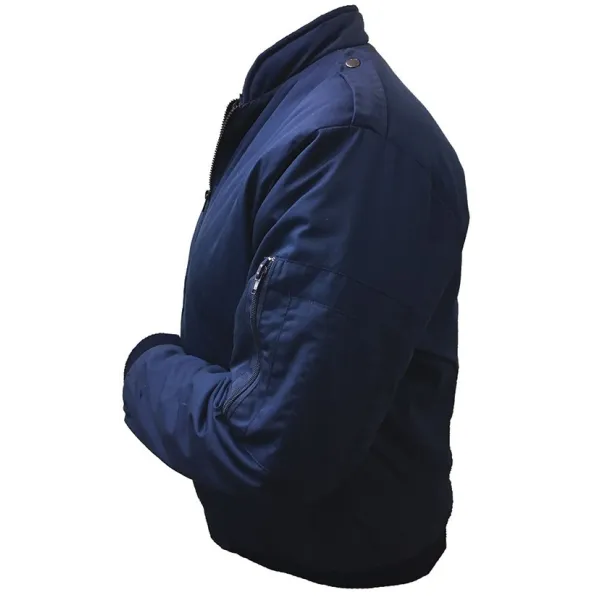 Veste pilote bleu marine - GFJ001 POOLEYS