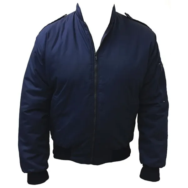 Veste pilote bleu marine - GFJ001 POOLEYS