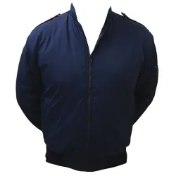 Veste pilote bleu marine - GFJ001 POOLEYS