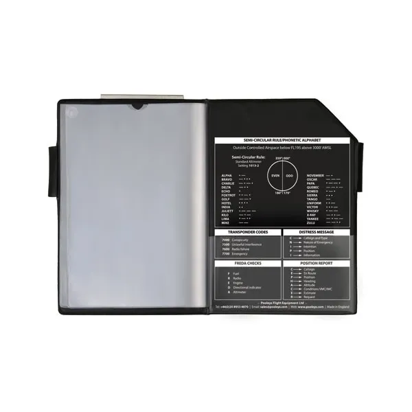 Flight board CB-5 - POOLEYS for airplane pilots | BAYO