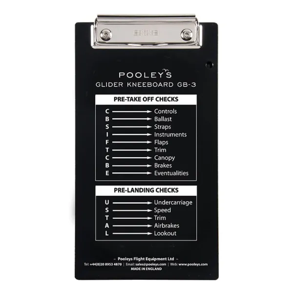 Flight board GB-3 - POOLEYS for airplane pilots | BAYO