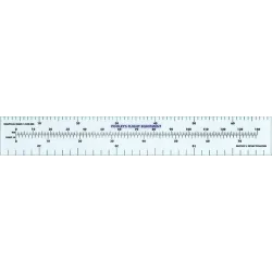 Navigation Ruler 1:500,000 and 1:250,000 for airplane pilots | BAYO