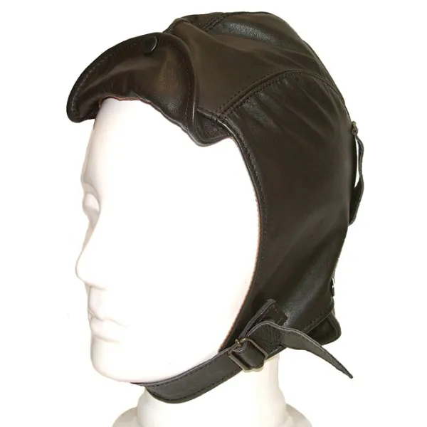 Leather headset for open cockpit for airplane pilots | BAYO