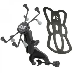 Support universel X-Grip® UN7 pour tablettes de 7/8" avec base étrier (yoke)
