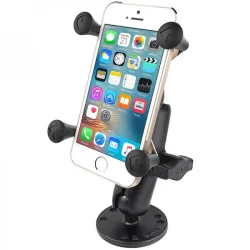 Support universel X-Grip® UN7 pour smartphone  5" base rond