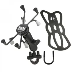 Support de de guidon X-Grip® avec base en U pour tablettes de 7 à 8"