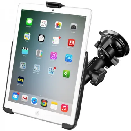 Suction mount for iPad mini 1-3 without case or protection for airplane pilots | BAYO