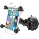 X-Grip® UN7 suction cup kit for smartphones less than 5" for airplane pilots | BAYO