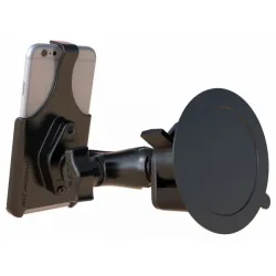 Twist-Lock™ Suction Mount for Apple iPhone 6 & 7 without Case or Protection for airplane pilots | BAYO