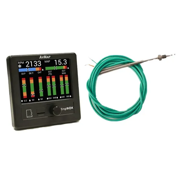 AvMap EngiBOX + 4x EGT probe KIT