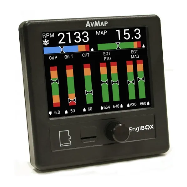 AvMap EngiBOX + 4x EGT probe KIT