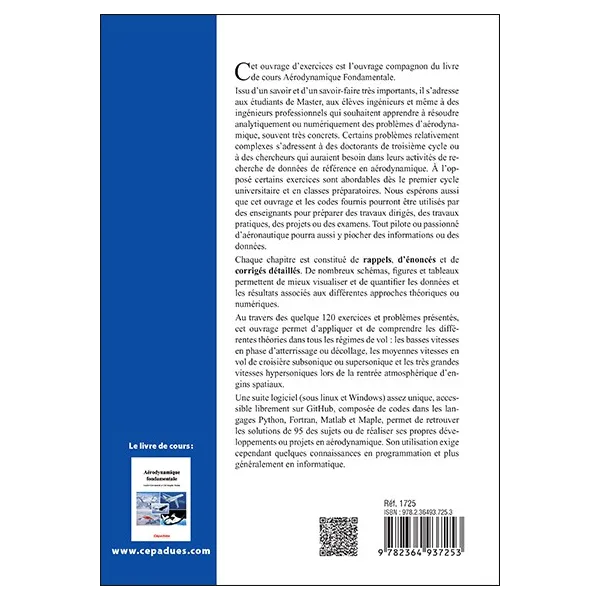 Exercises and Problems of Basic Aerodynamics (with solution codes in Python or Fortran) for airplane pilots | BAYO