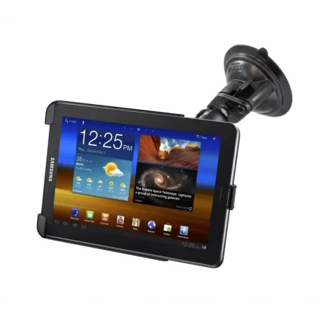 Suction Cup Mount for Galaxy Tab 7" Tablet for airplane pilots | BAYO