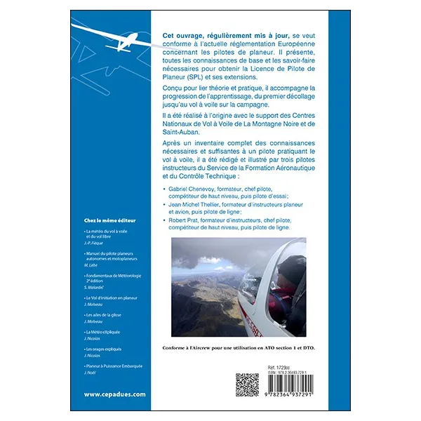 Glider Pilot Manual 14th Edition. The Blue Book of Glider Pilots. for airplane pilots | BAYO
