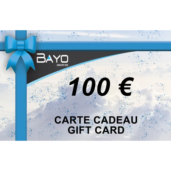 Gift Card 100€ for airplane pilots | BAYO