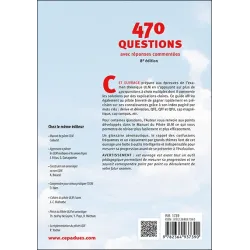 470 Questions with Commented Answers (ULM Pilots) 8th ED for airplane pilots | BAYO