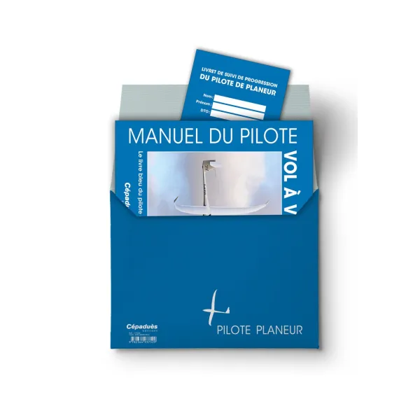 Pochette bleue du Pilote Planeur