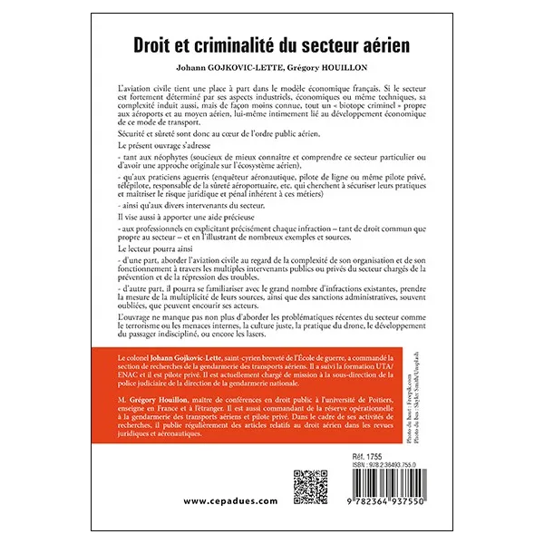 Droit et criminalité du secteur aérien