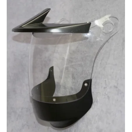 Clear Screen for FALCON Headset + Mounting Screws for airplane pilots | BAYO