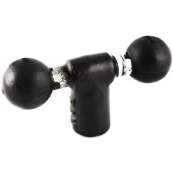 RAM-B-217-1 - CONNECTOR 2 STANDARD BALLS B + FEMALE THREAD 1/4 for airplane pilots | BAYO