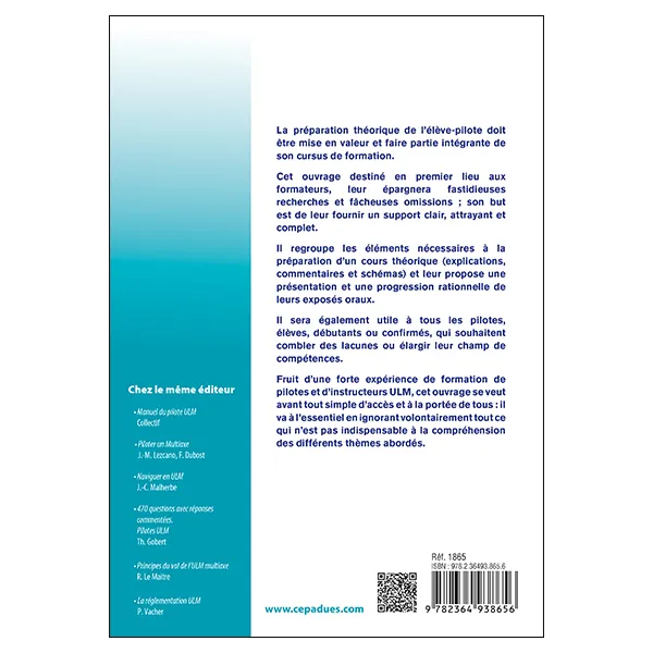 Understand to better practice Ultralight Aviation 5th edition, Didier Horn for airplane pilots | BAYO