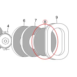 David Clark Dome Filter for H10 Series Headsets for airplane pilots | BAYO