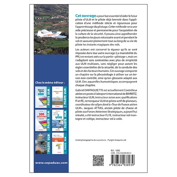 Apprendre à piloter les ULM multiaxes et les avions légers. 3e édition Cépaduès Editions - 2