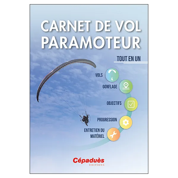 Carnet de vol paramoteur Cépaduès Editions - 1