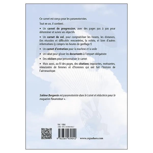 Paramotor flight logbook for airplane pilots | BAYO