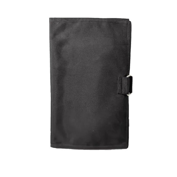 Pochette porte documents 3 volets Noir