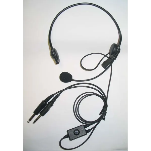 Pilot Com. PA21-GA Ultra-Light Headset for airplane pilots | BAYO