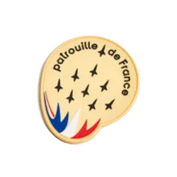 Patrouille de France rubber patch for airplane pilots | BAYO